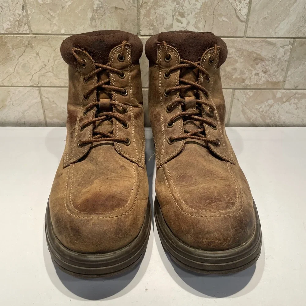 UGG Mens Biltmore Waterproof LeatherBoots Grizzly Brown 1114173 Size 9